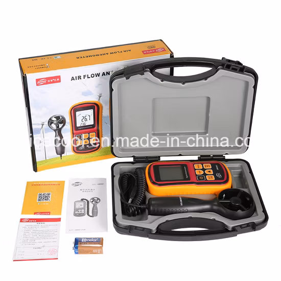 高精度ポータブル気温風速計デジタル風速計 GM8901